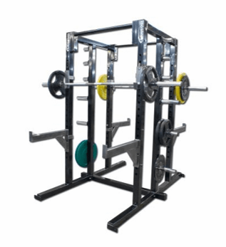 Double weightlifting rack